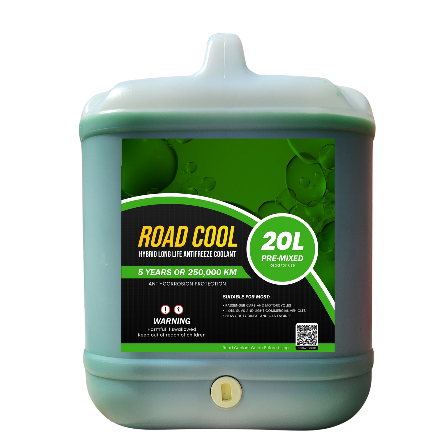 Road-Cool Hybrid Antifreeze Coolant - RFU