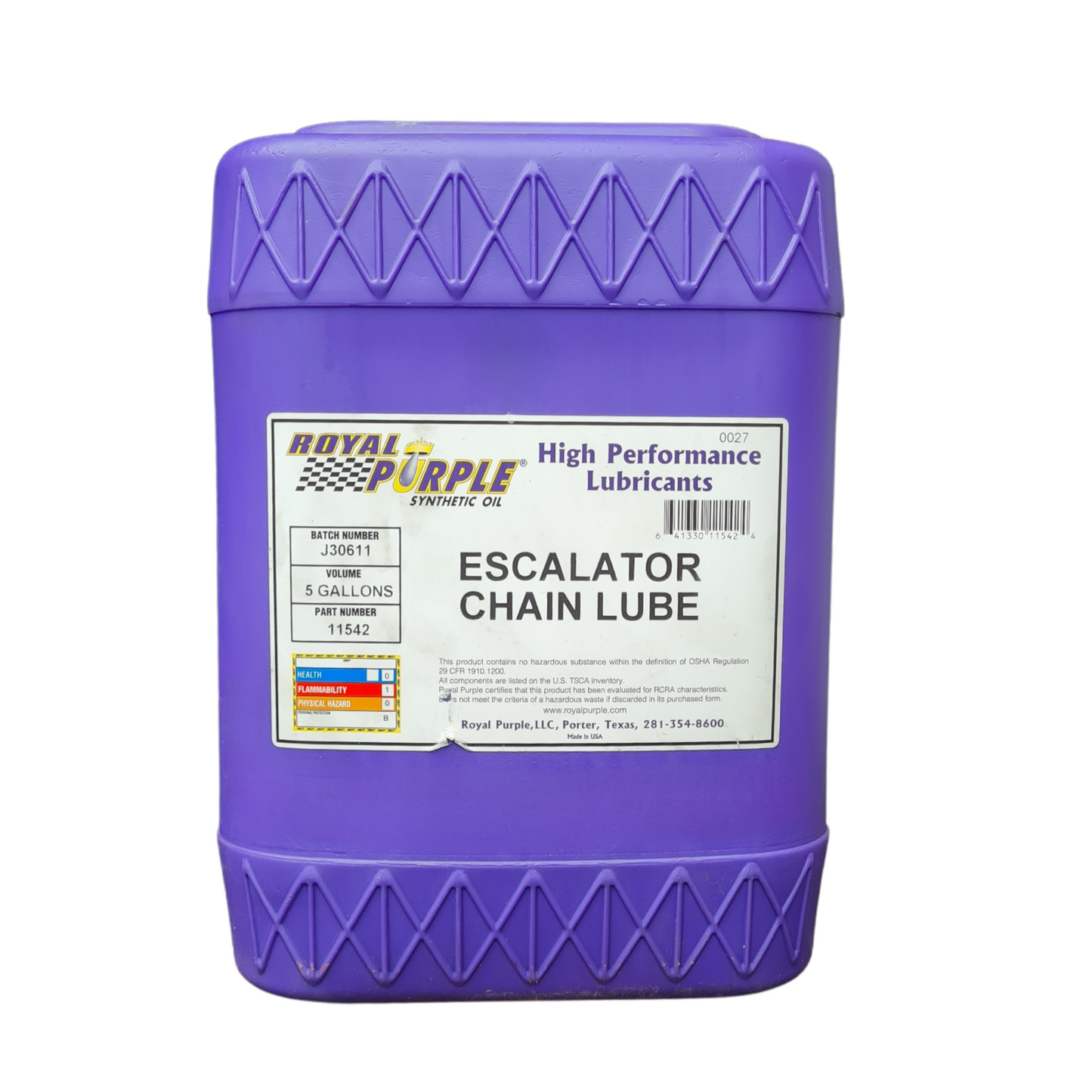 Royal Purple Escalator Chain Lubricant