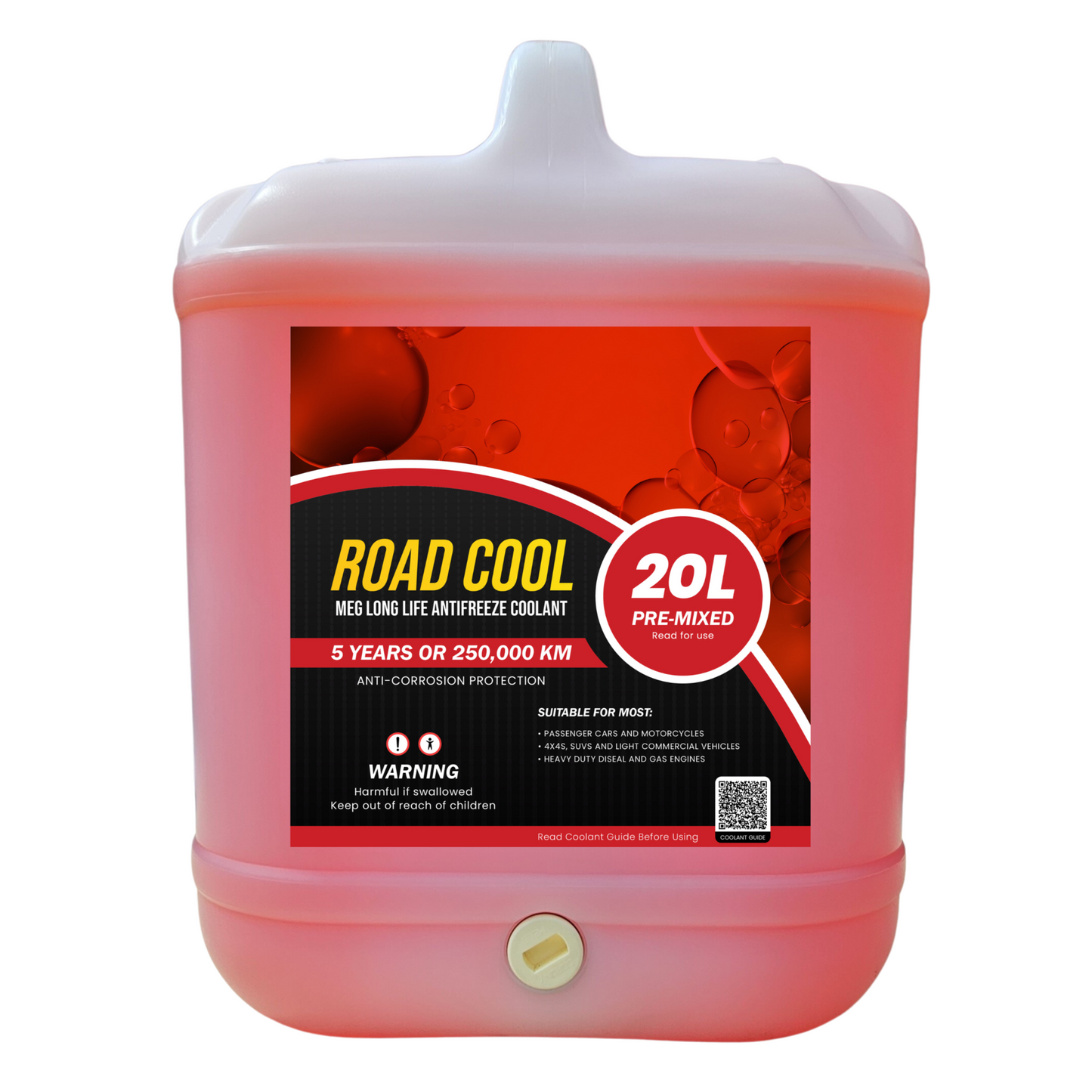 Road-Cool MEG Antifreeze Coolant - RFU