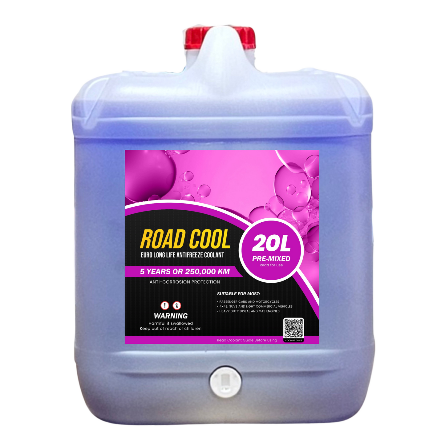 Road-Cool Euro Antifreeze Coolant - RFU